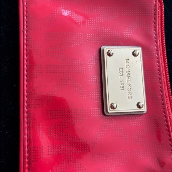 Michael kors handbag wristlet wallet purse id accessory money wallet logo bag - Picture 2 of 9